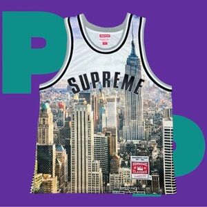 Supreme Mitchell & Ness Basketball Jersey (Large)